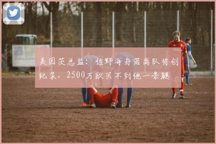 美因茨总监：佐野海舟若离队将创纪录，2500万欧买不到他一条腿